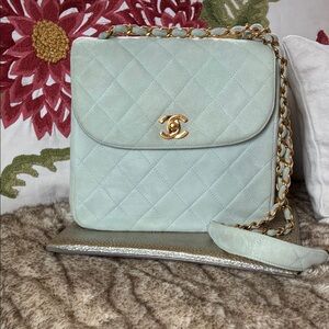 Chanel Suede Bag